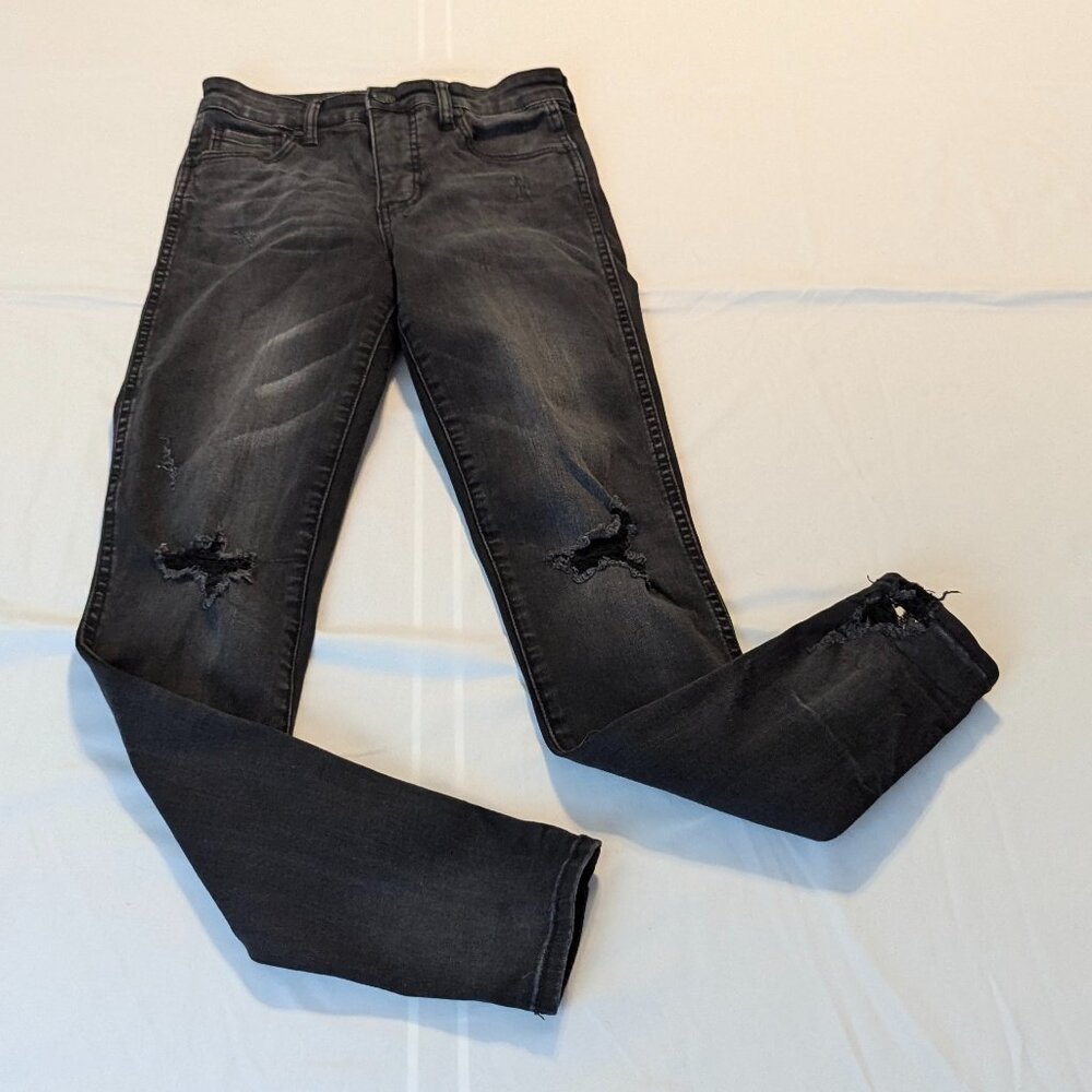 Kut From The Kloth Size 2 Mia Fab Ab Toothpick Skinny Black Jeans